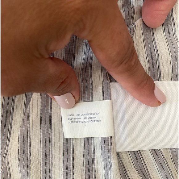 GAP 100% Genuine Leather Jacket - Picture 8 of 11